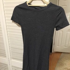 Brandy Melville one size fits all gray mini dress